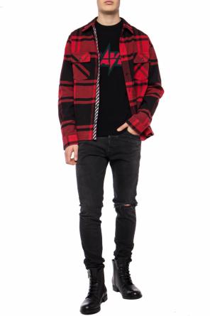 Sweter z wyszytym napisem, zdjęcie 2 Sweter z wyszytym napisem od Diesel